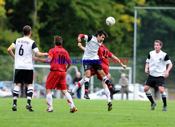 FV Elsenz - FVS Sulzfeld 13.10.2012 Kreisliga Sinsheim (© Siegfried)